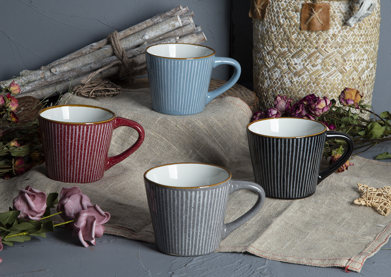 CHANGSHA HAPPY GO Ceramic Mugs with Overglaze Screen Printing |happygodinnerware.com