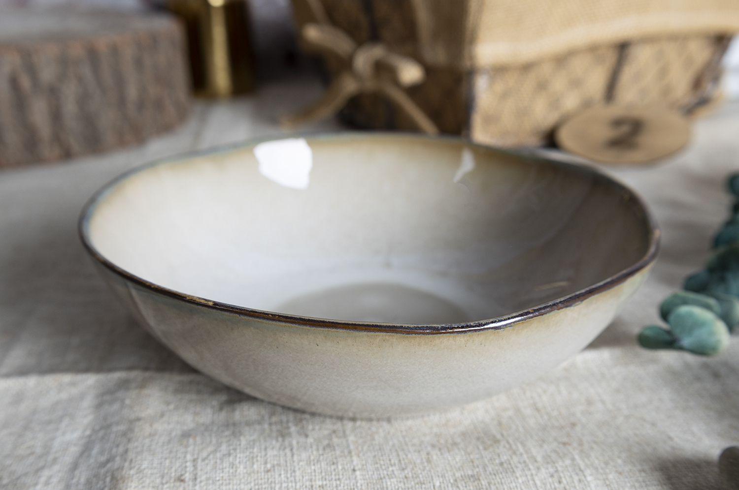 CHANGSHA HAPPY GO  Gradient Color Reactive Glaze Stoneware Dinnerware Set with Elegant Color Transition |happygodinnerware.com