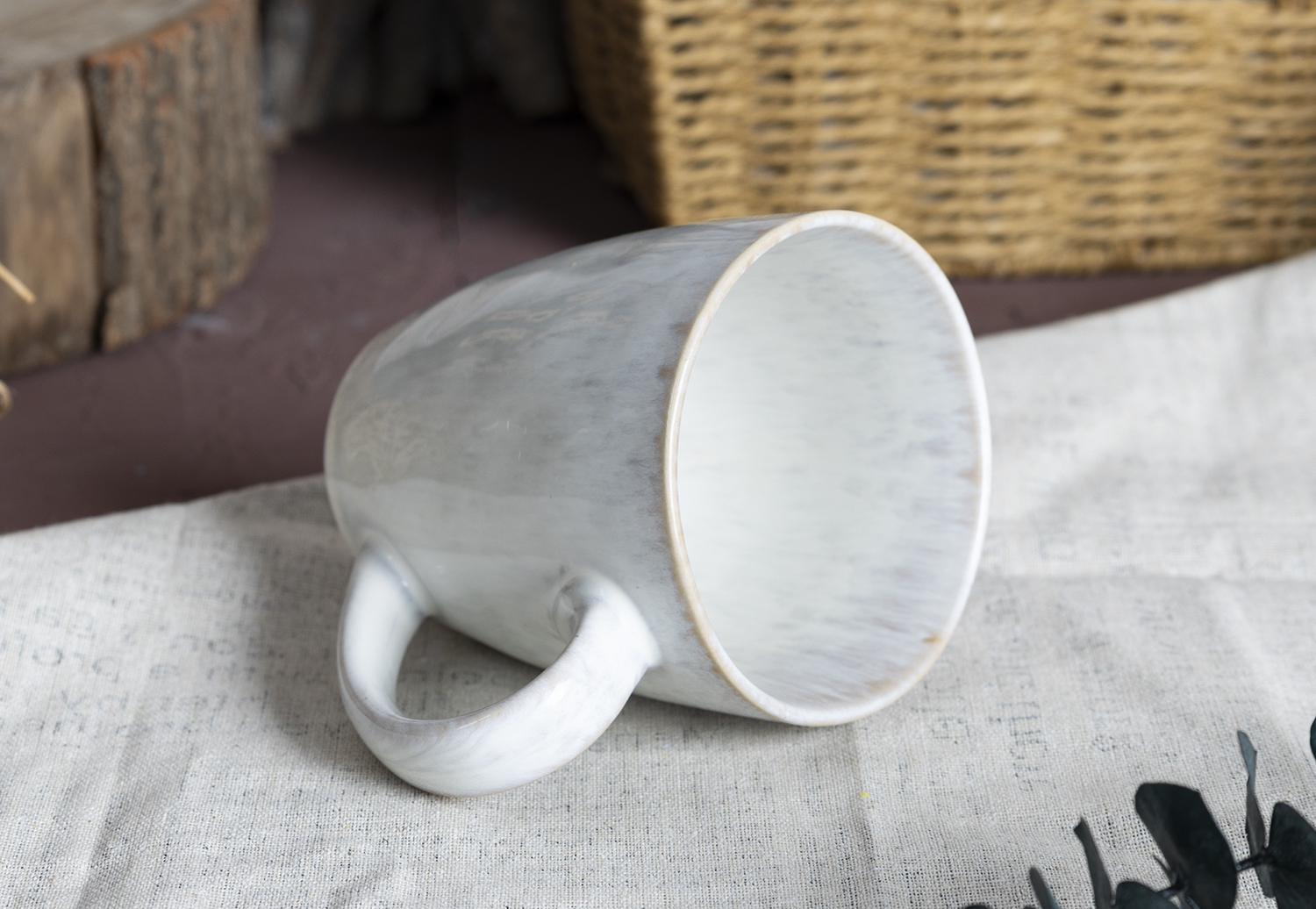 CHANGSHA HAPPY GO  Reactive Gradient Glaze Stoneware Dinnerware Set with Soft Blended Colors  |happygodinnerware.com