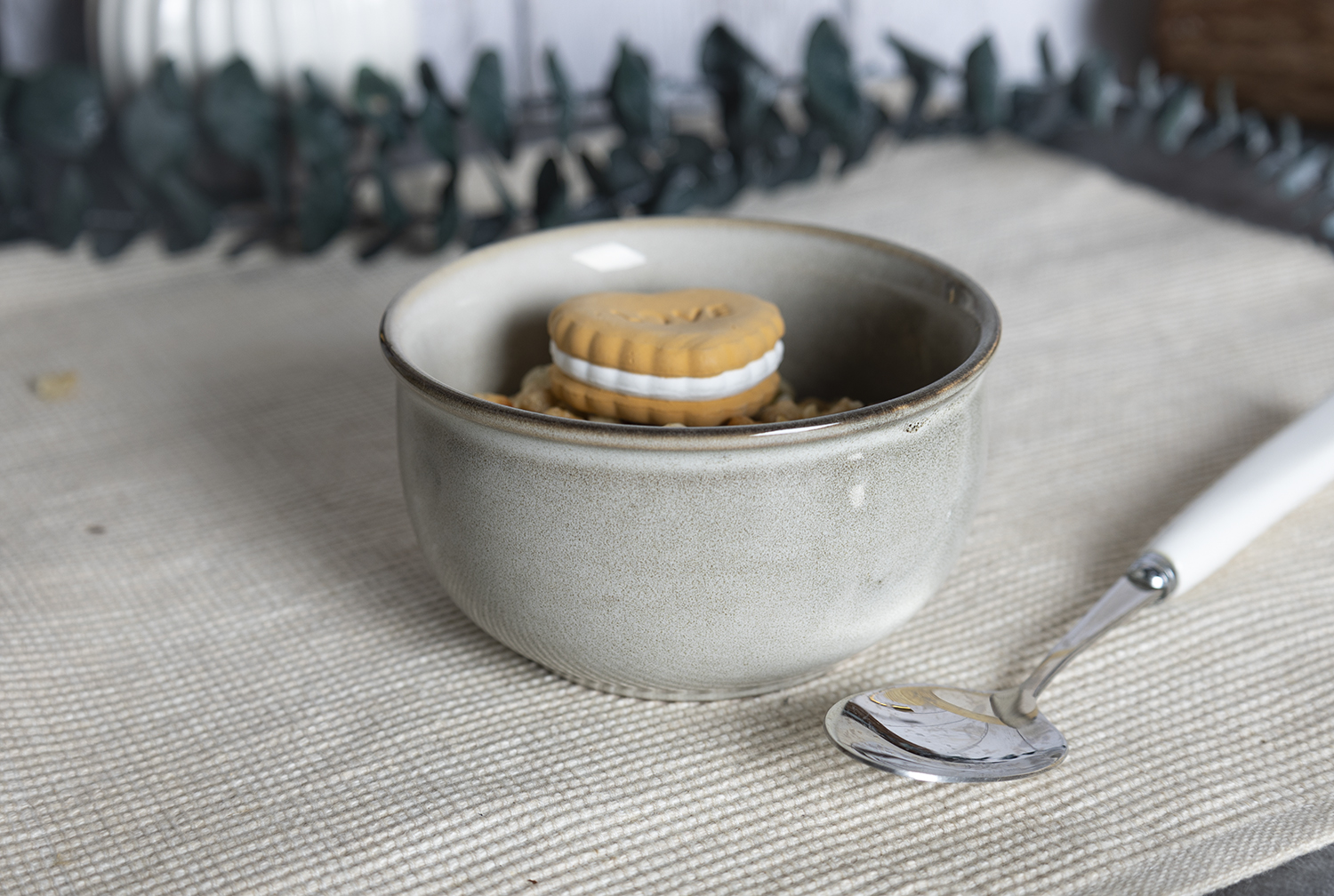 CHANGSHA HAPPY GO  Vintage Coffee Tone Reactive Glaze Stoneware Versatile Bowl and Plate Set for Kitchen  |happygodinnerware.com