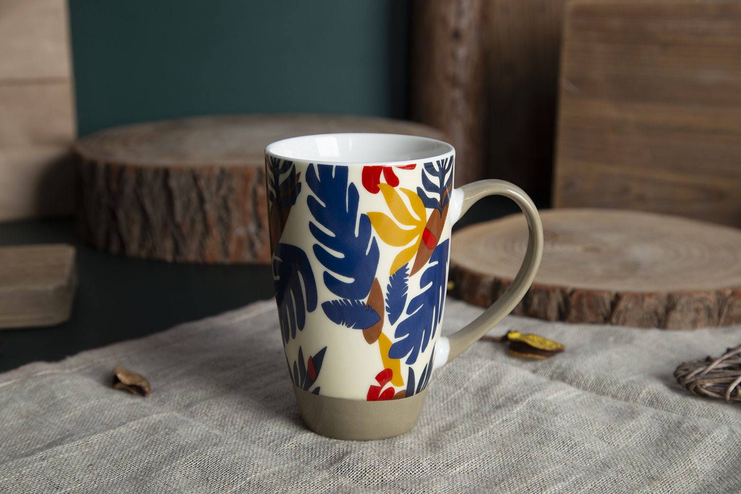 CHANGSHA HAPPY GO New Bone China Color Glaze and Transfer Printed Mug Collection |Dopamine Series Ceramics|happygodinnerware.com