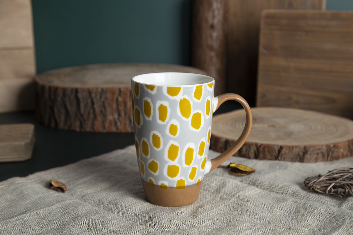 CHANGSHA HAPPY GO New Bone China Color Glaze and Transfer Printed Mug Collection |Dopamine Series Ceramics|happygodinnerware.com
