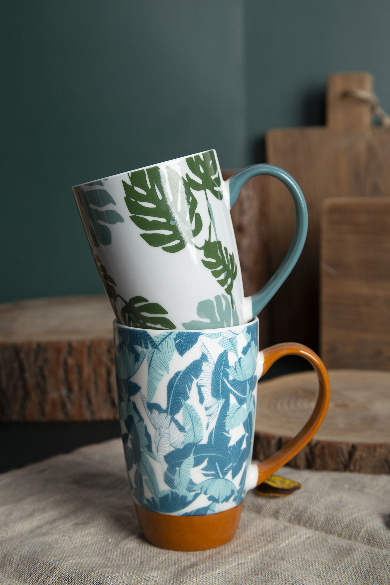 CHANGSHA HAPPY GO New Bone China Color Glaze and Transfer Printed Mug Collection |Dopamine Series Ceramics|happygodinnerware.com