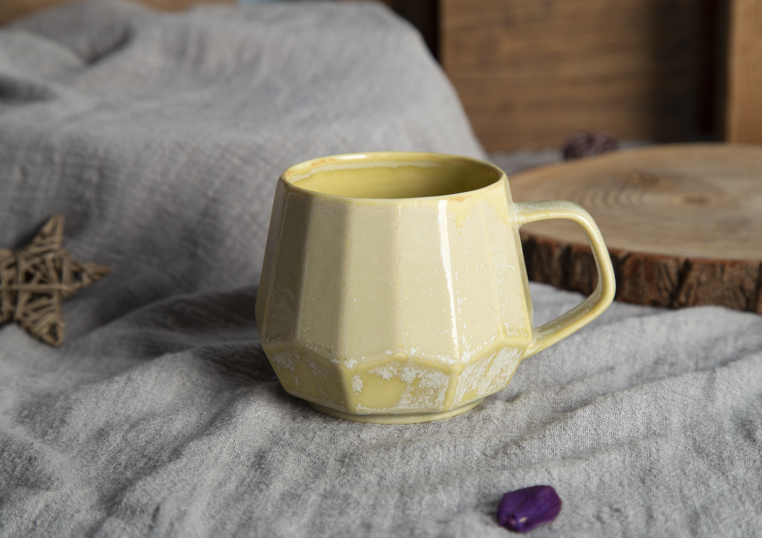CHANGSHA HAPPY GO Volcanic Matte New Bone China Mug Collection | happygodinnerware.com