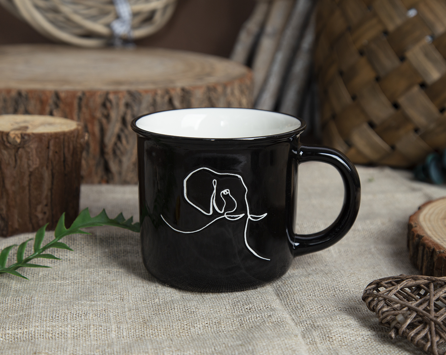 CHANGSHA HAPPY GO New Bone China Screen Printing Animal Pattern Mugs | happygodinnerware.com