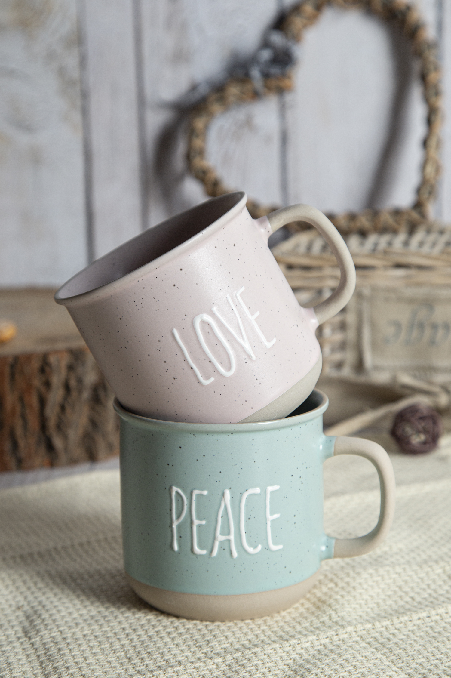 CHANGSHA HAPPY GO Ceramic Mugs with Positive Word Prints | happygodinnerware.com