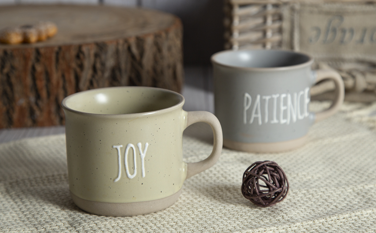 CHANGSHA HAPPY GO Ceramic Mugs with Positive Word Prints | happygodinnerware.com