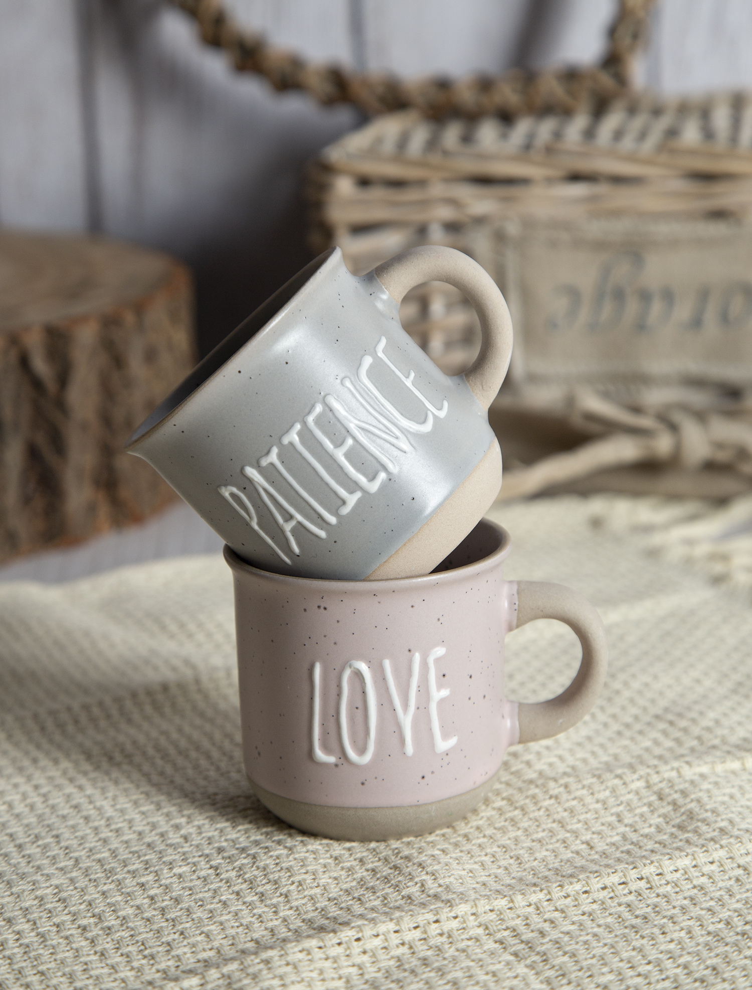 CHANGSHA HAPPY GO Ceramic Mugs with Positive Word Prints | happygodinnerware.com