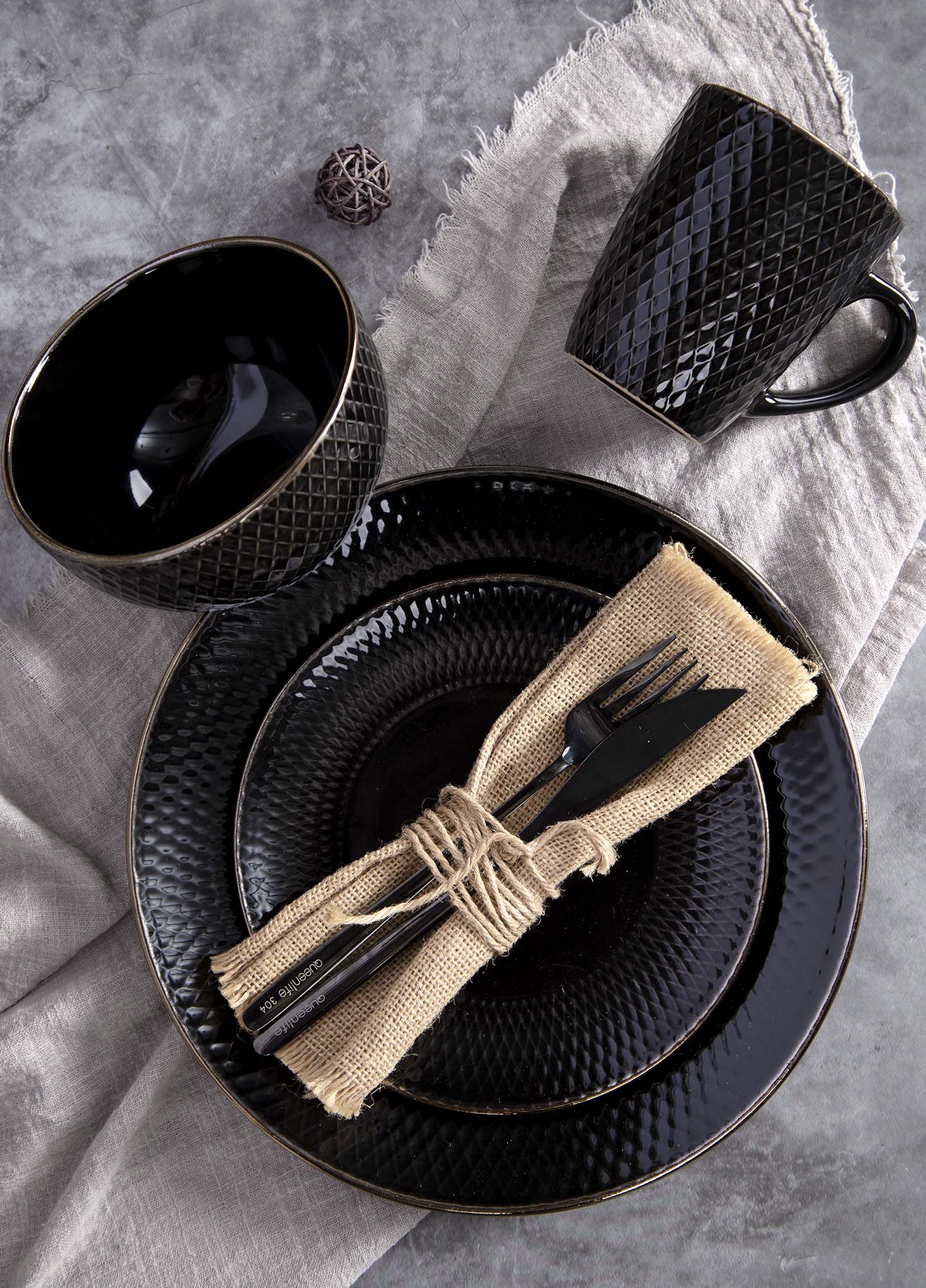CHANGSHA HAPPY GO Diamond Embossed Glaze Espresso Cup & Saucer Set |Dopamine Series Ceramics|happygodinnerware.com