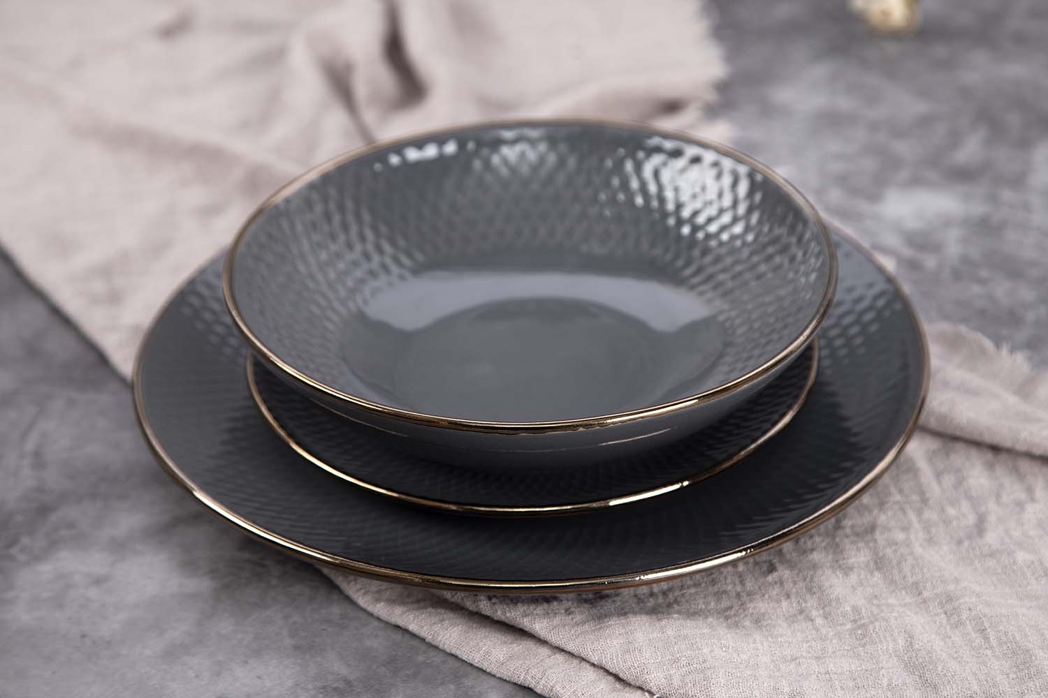 CHANGSHA HAPPY GO Diamond Embossed Glaze Espresso Cup & Saucer Set |Dopamine Series Ceramics|happygodinnerware.com