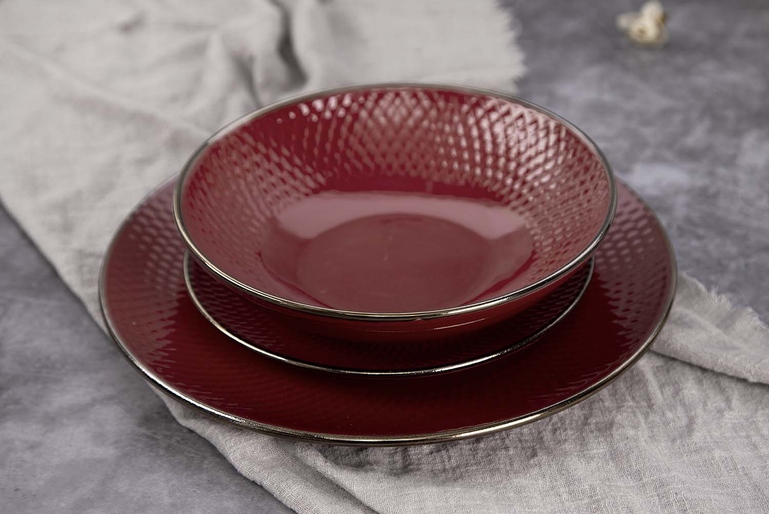 CHANGSHA HAPPY GO Diamond Embossed Glaze Espresso Cup & Saucer Set |Dopamine Series Ceramics|happygodinnerware.com