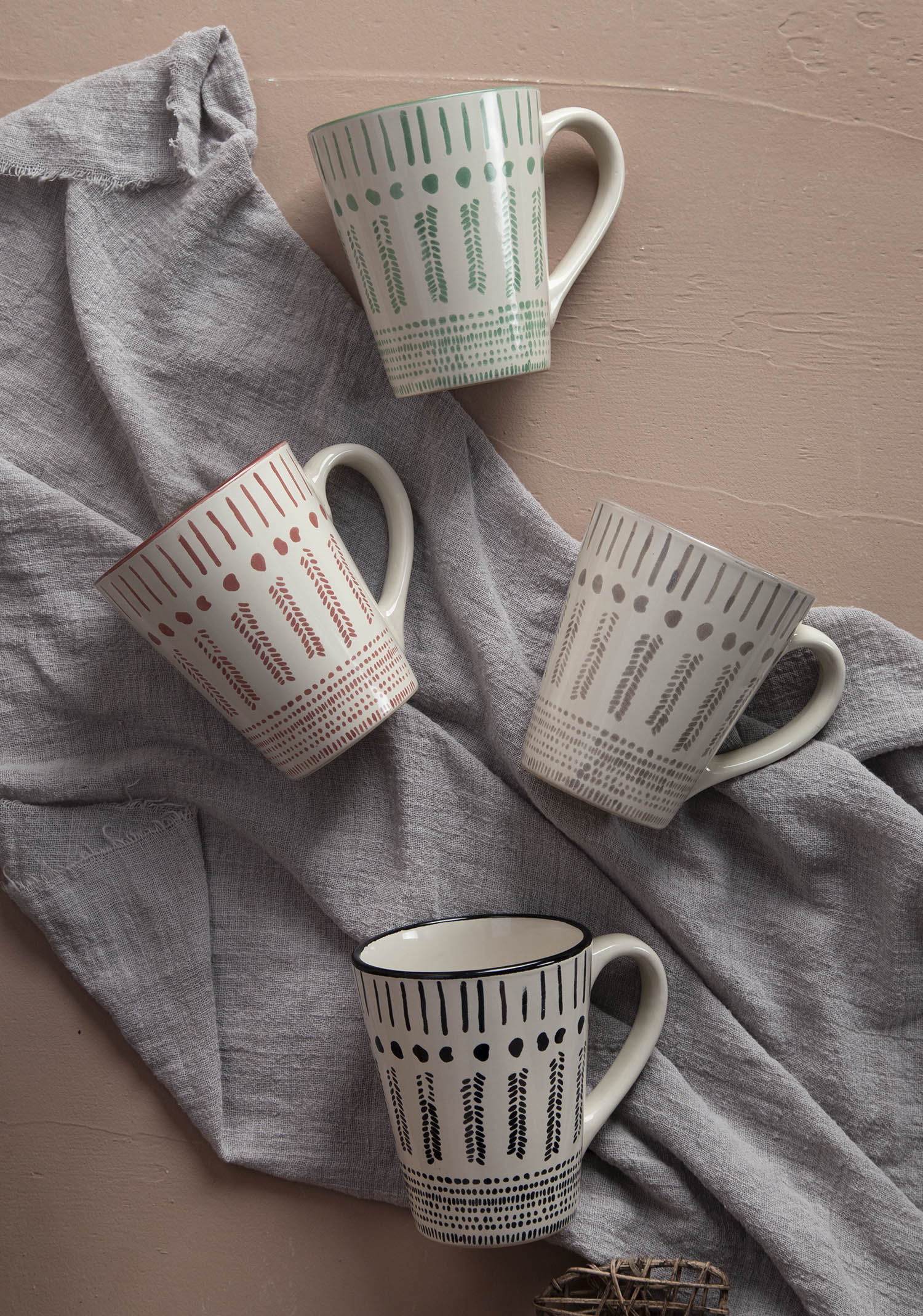 CHANGSHA HAPPY GO Radiant Silkscreen Ceramic Dinnerware Set |Dopamine Series Ceramics|happygodinnerware.com