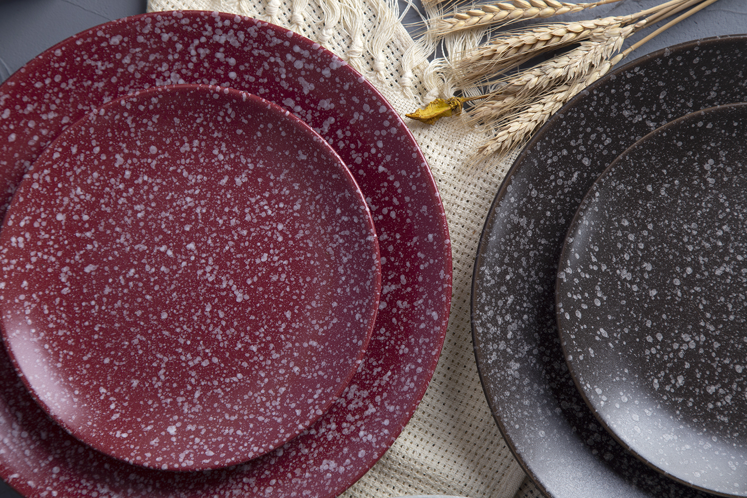 CHANGSHA HAPPY GO Speckled Glaze Ceramic Tableware Set |Dopamine Series Ceramics|happygodinnerware.com