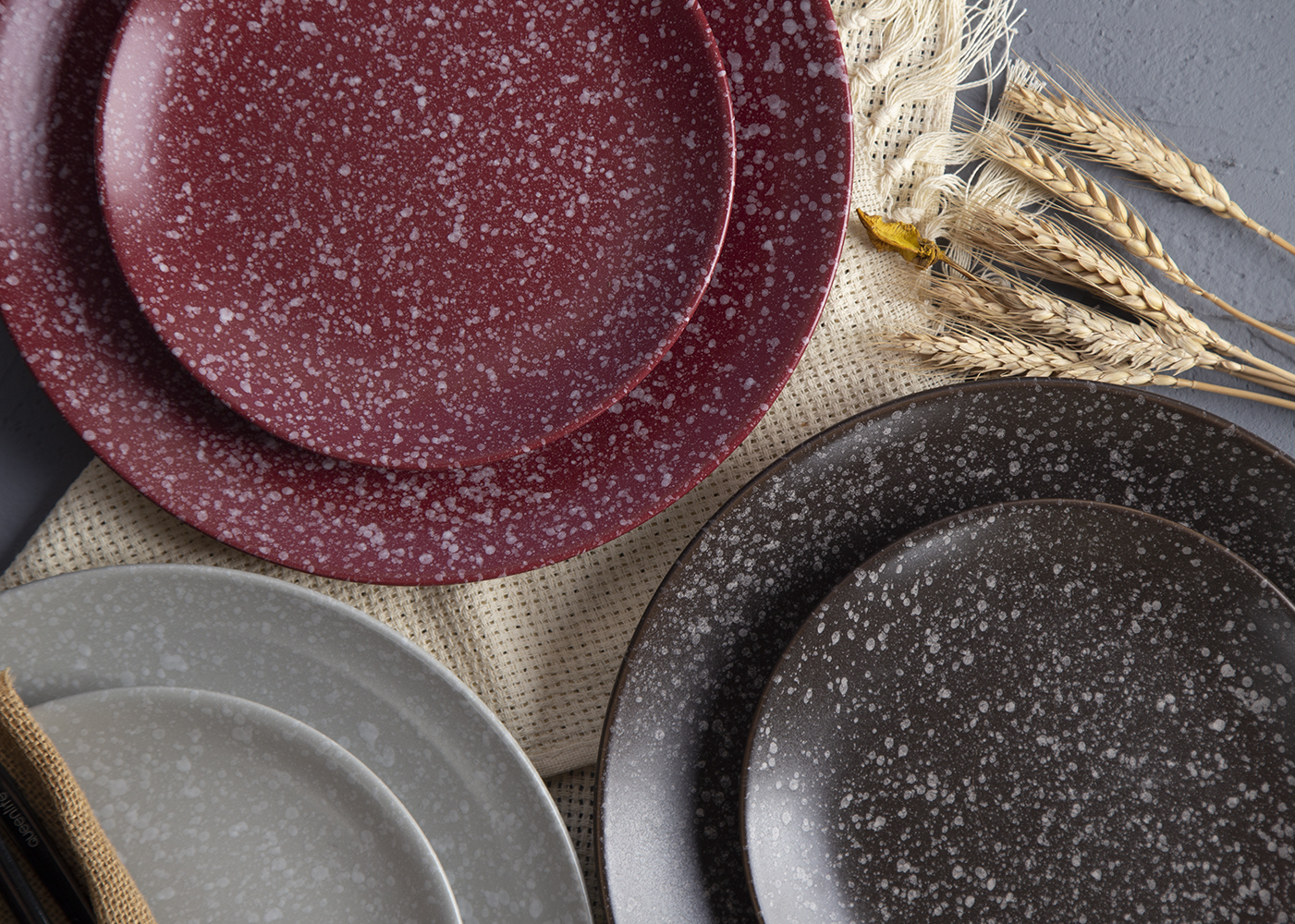 CHANGSHA HAPPY GO Speckled Glaze Ceramic Tableware Set |Dopamine Series Ceramics|happygodinnerware.com