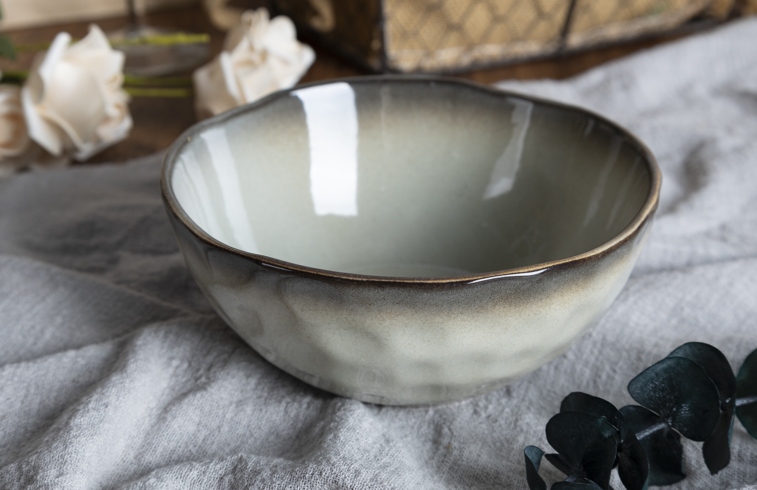 CHANGSHA HAPPY GO Handcrafted Reactive Glaze Stoneware Dinnerware Set – Multi-Color Artisan Ceramic Plates, Bowls, and Mugs for Home or Restaurant Use |happygodinnerware.com