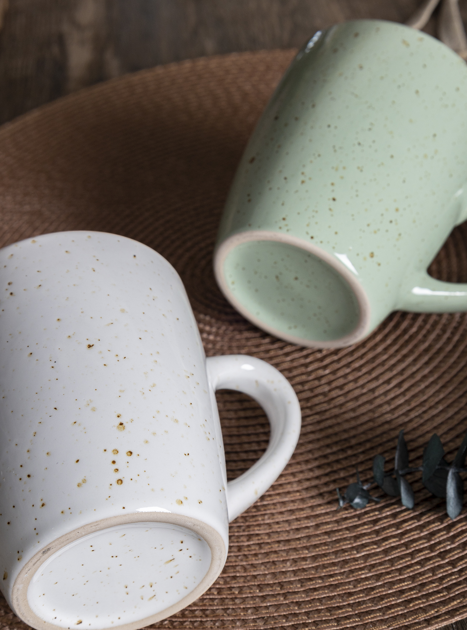 CHANGSHA HAPPY GO SpecklePop Stoneware Dinnerware Set – Modern Splatter Glazed Ceramic Plates, Bowls and Mugs in Playful Colors|happygodinnerware.com