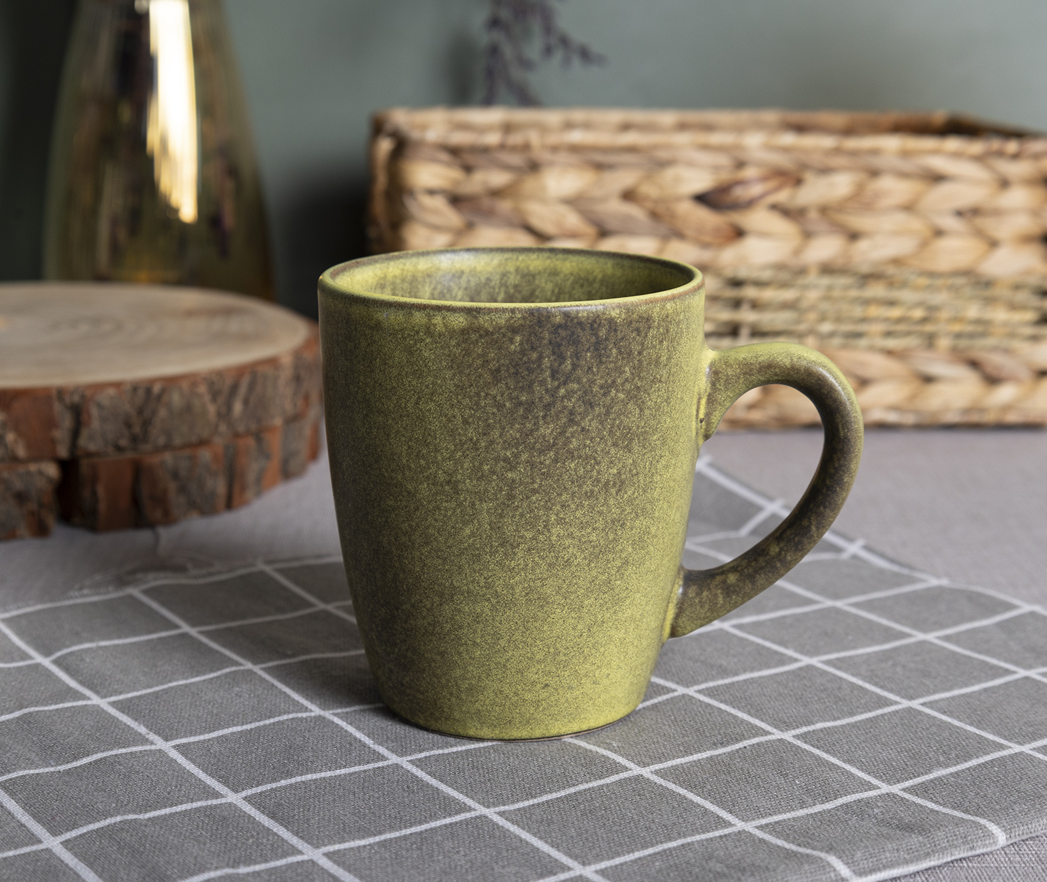 CHANGSHA HAPPY GO Stoneveil Reactive Glaze Stoneware Set – Wabi-Sabi Inspired Dinnerware in Earth Tones and Matte Texture|happygodinnerware.com