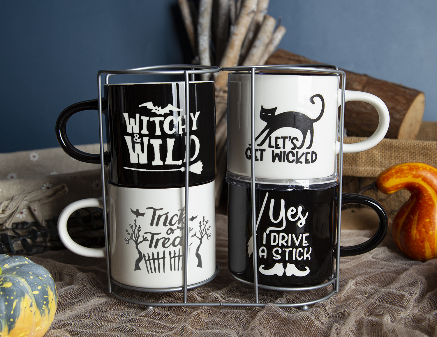 ​CHANGSHA HAPPY GO Halloween Themed New Bone China Mugs with Under-Glaze Screen Printing |happygodinnerware.com