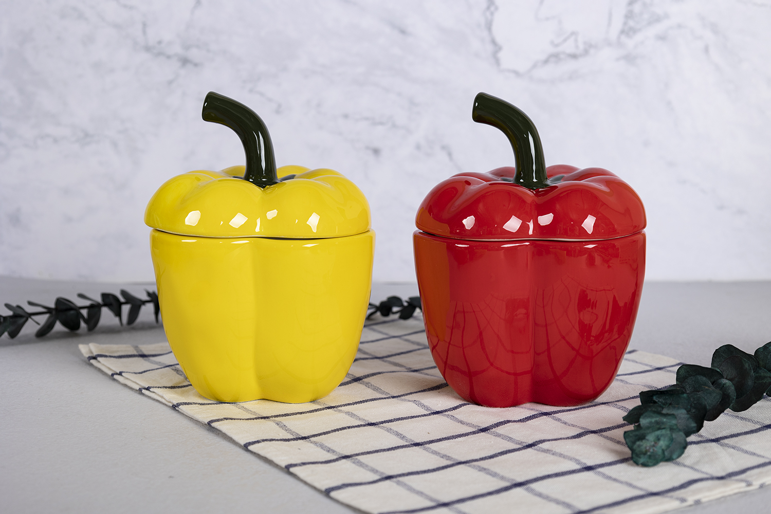 CHANGSHA HAPPY GO Rustic Black and White Embossed Ceramic Kitchen Canister Set with Utensil Holders and Bamboo Lids |happygodinnerware.com