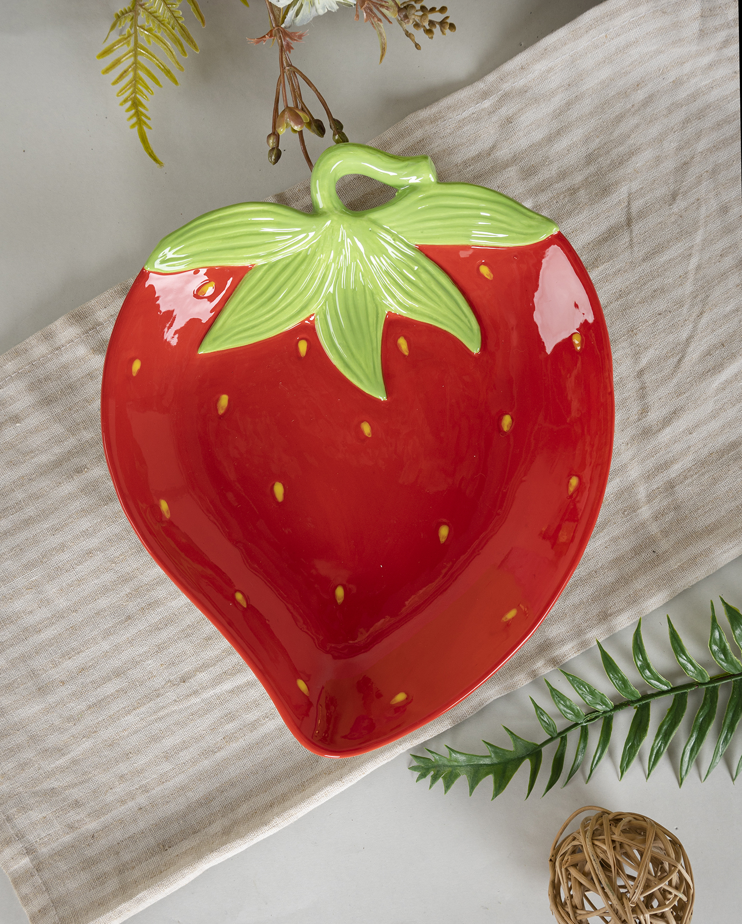 CHANGSHA HAPPY GO Embossed Fruit-Inspired Ceramic Canister Set with Vibrant Glaze – Lemon, Avocado, Watermelon and More |happygodinnerware.com