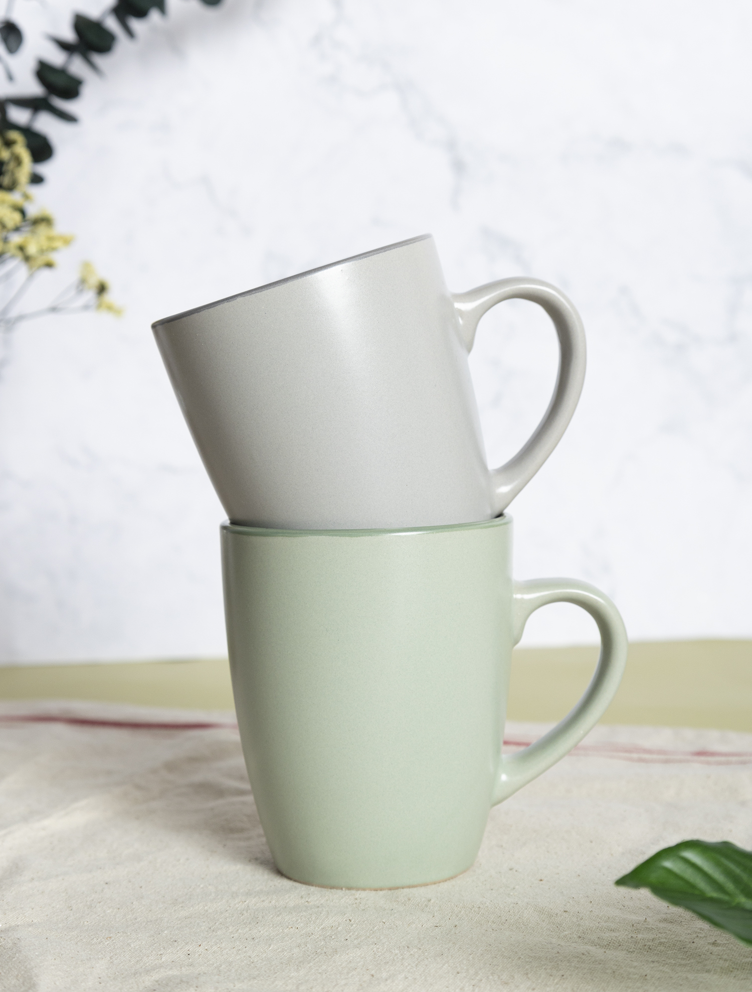 CHANGSHA HAPPY GO  Pastel Colored Matte Stoneware Dinnerware Set with Smooth Glaze Finish for Modern Table Setting |Dopamine Series Ceramics|happygodinnerware.com