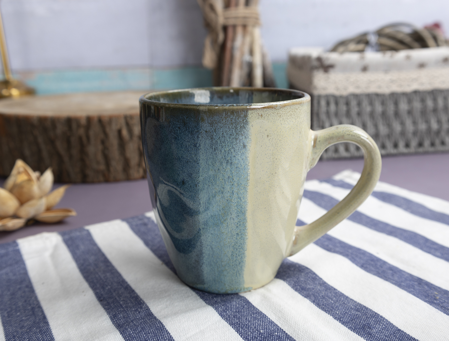 CHANGSHA HAPPY GO  Multicolor Patchwork Reactive Glaze Stoneware Dinnerware Set with Artisanal Embossed Texture |Dopamine Series Ceramics  |happygodinnerware.com