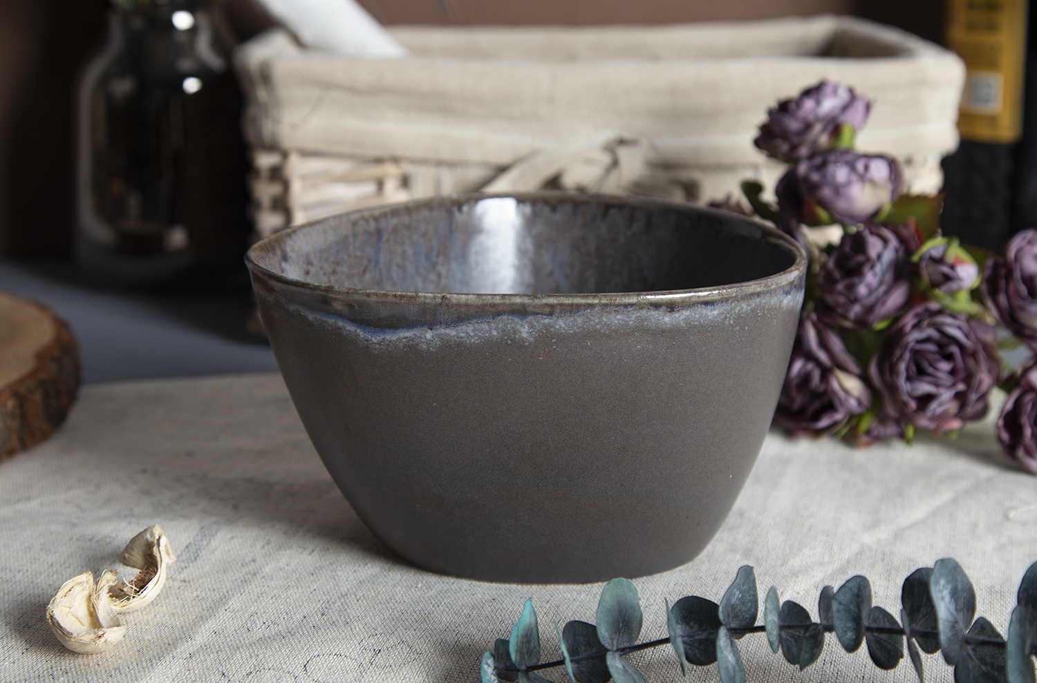 CHANGSHA HAPPY GO Organic Reactive Glaze Stoneware New-Shape Collection | happygodinnerware.com