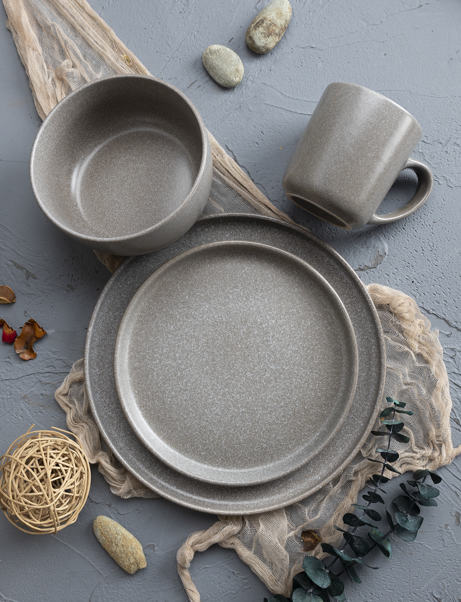 CHANGSHA HAPPY GO Autumn Harvest Matte Reactive Glaze Stoneware Collection | Cozy Fall–Winter Hues |Dopamine Series Ceramics|happygodinnerware.com