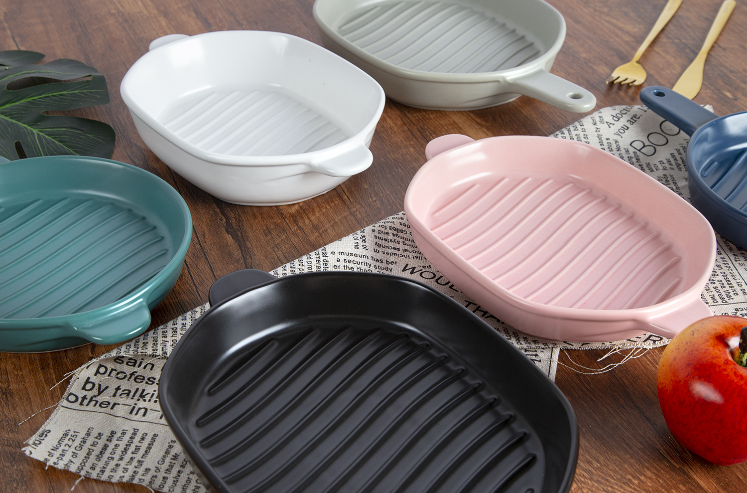 CHANGSHA HAPPY GO New Bone China Grilled Bakeware | happygodinnerware.com