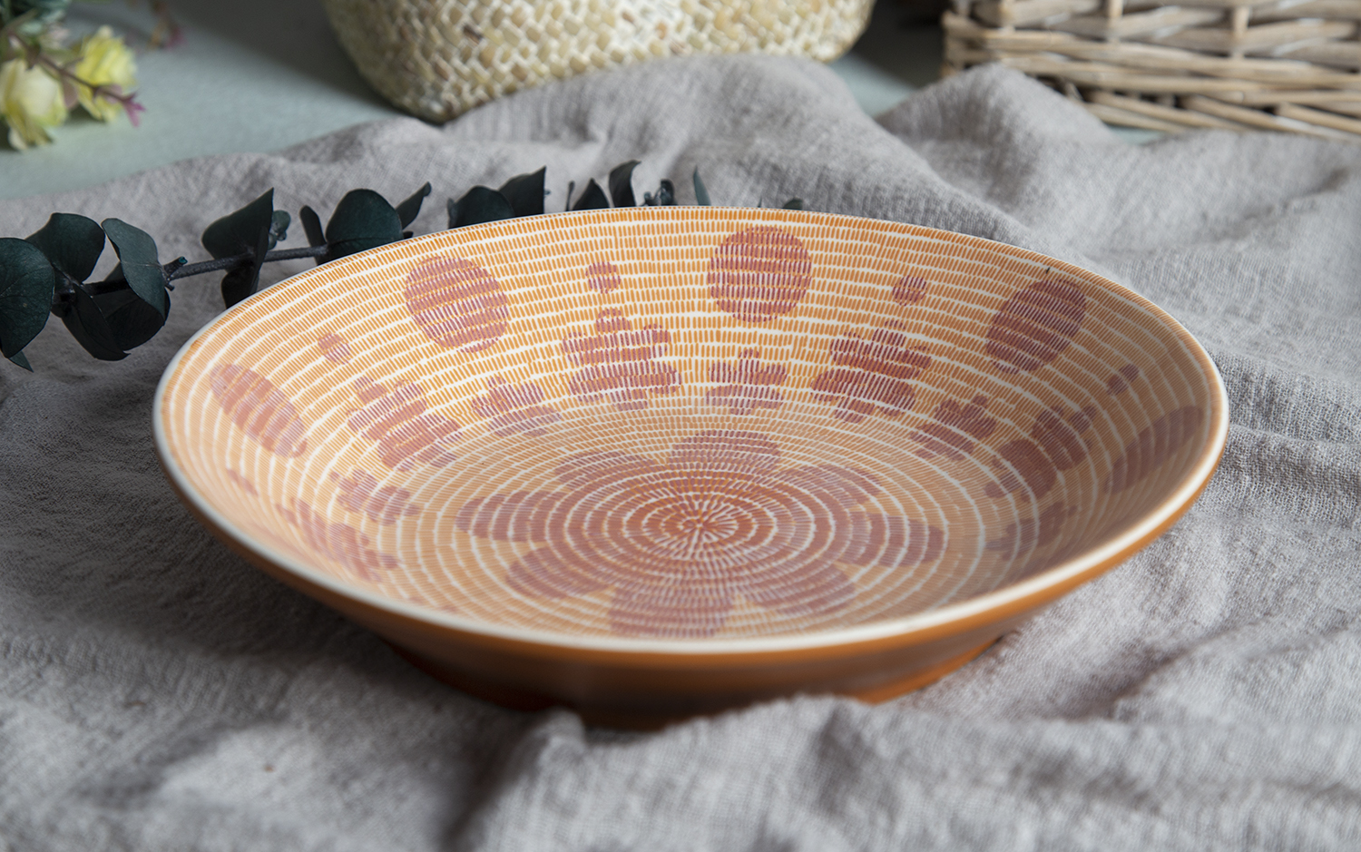 CHANGSHA HAPPY GO Ceramic Dinnerware Set with Color Glaze & Printed Designs | happygodinnerware.com