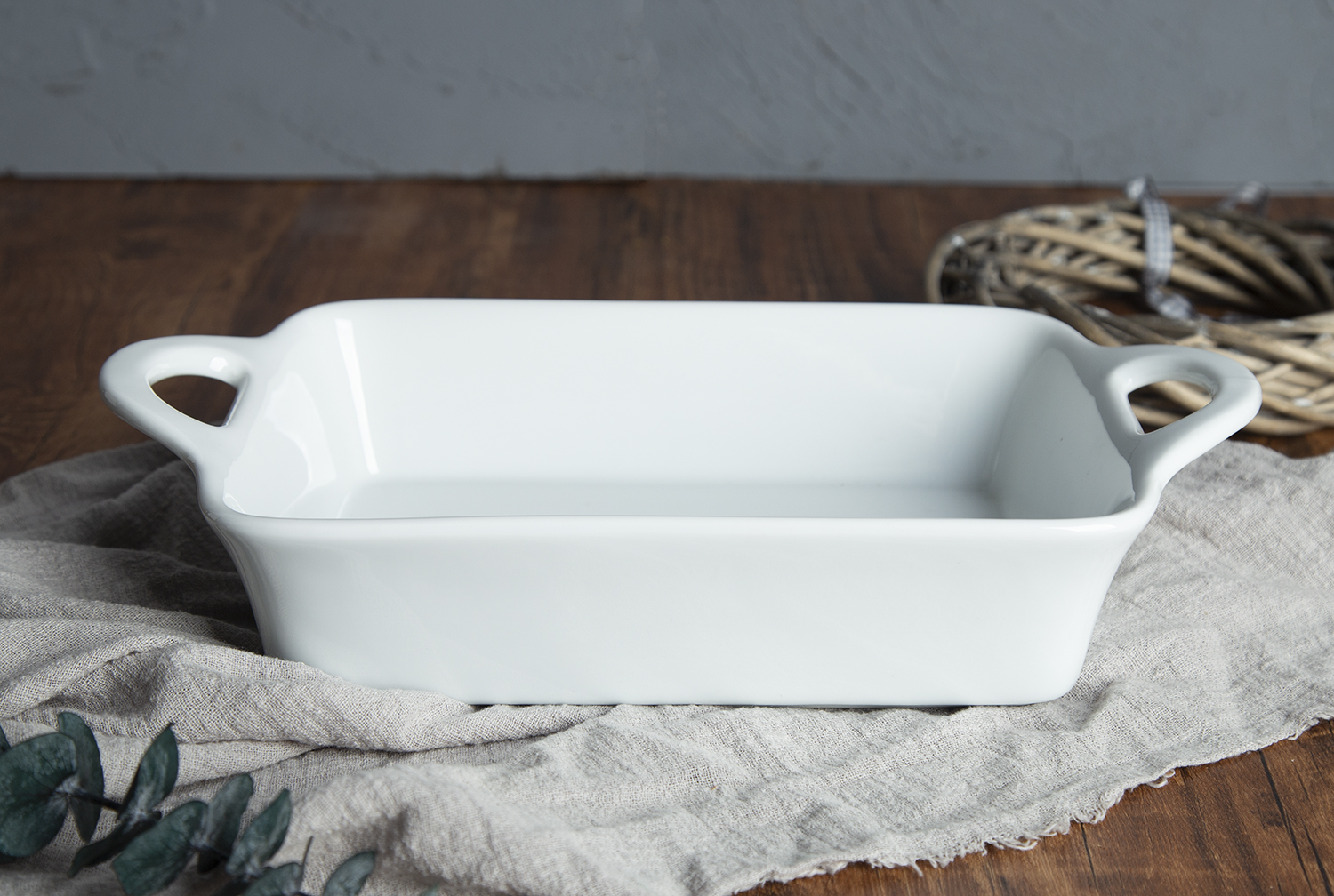 CHANGSHA HAPPY GO Rectangular Stoneware Baking Dish Set | happygodinnerware.com
