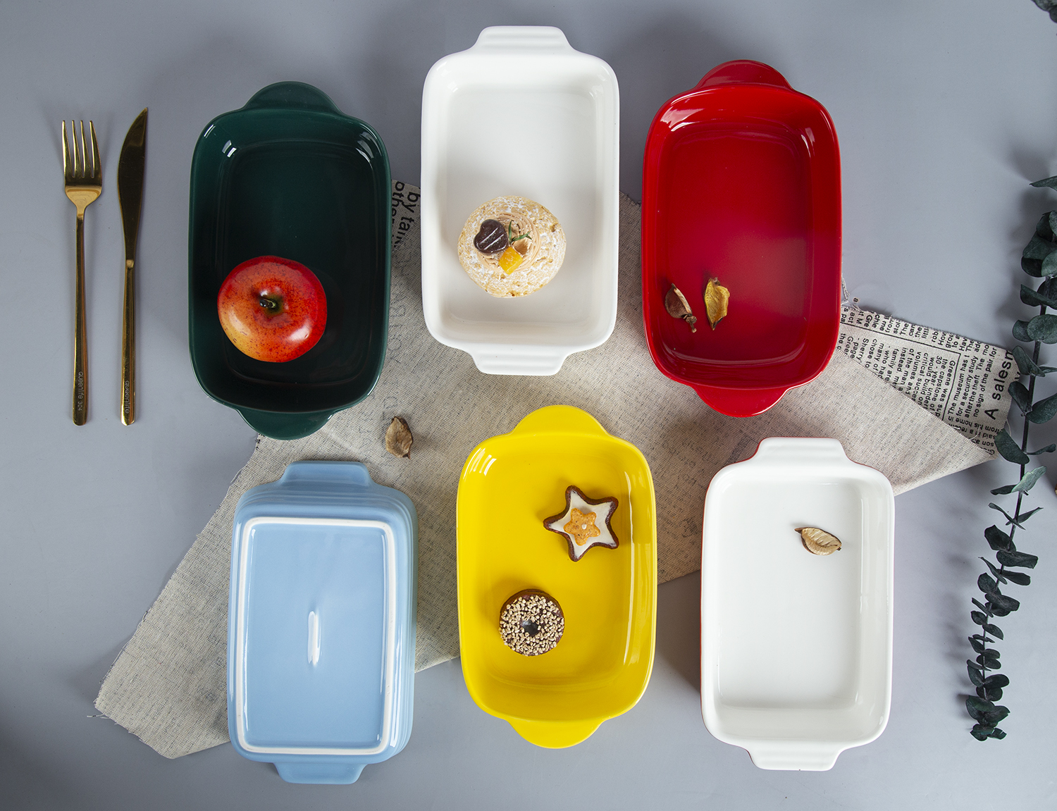 CHANGSHA HAPPY GO New Bone China Baking Dish | happygodinnerware.com
