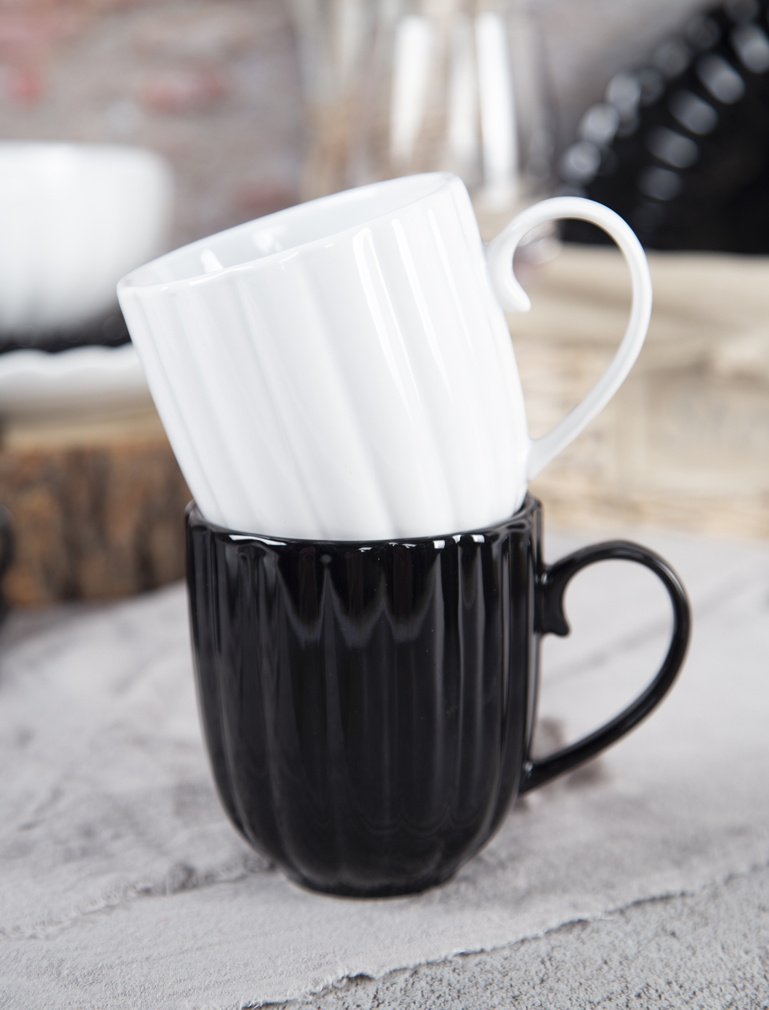 CHANGSHA HAPPY GO White Porcelain with Pumpkin Embossed Design | happygodinnerware.com