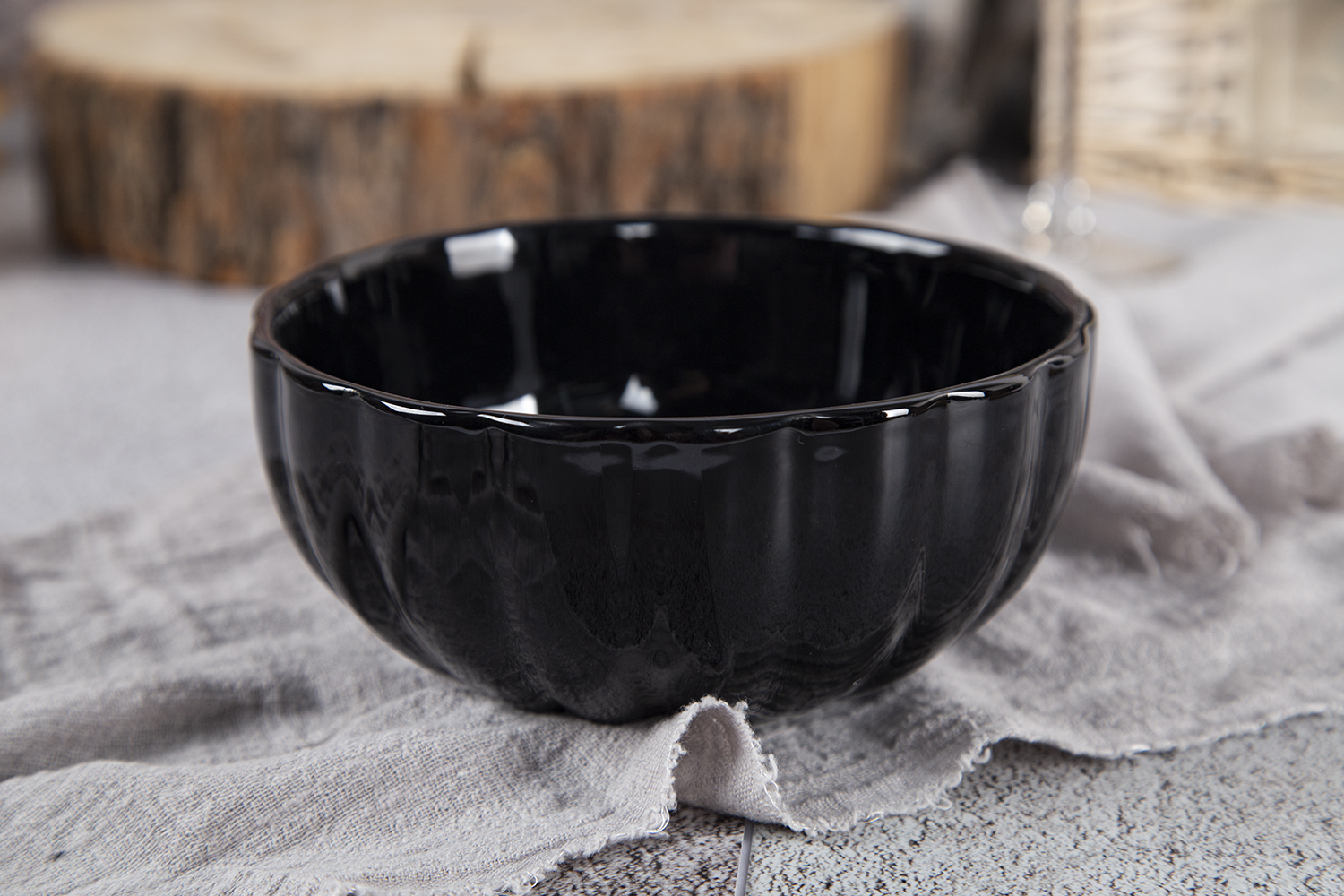 CHANGSHA HAPPY GO White Porcelain with Pumpkin Embossed Design | happygodinnerware.com