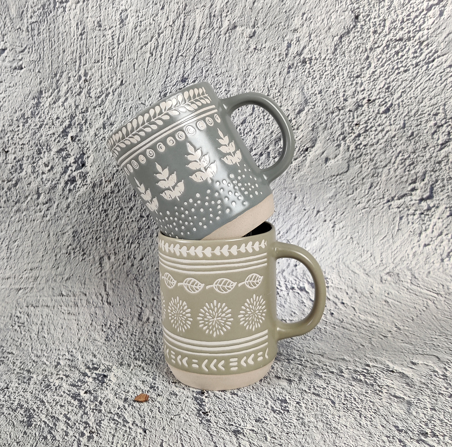 CHANGSHA HAPPY GO Botanical Underglaze Screen Printed Stoneware Tableware Set | happygodinnerware.com