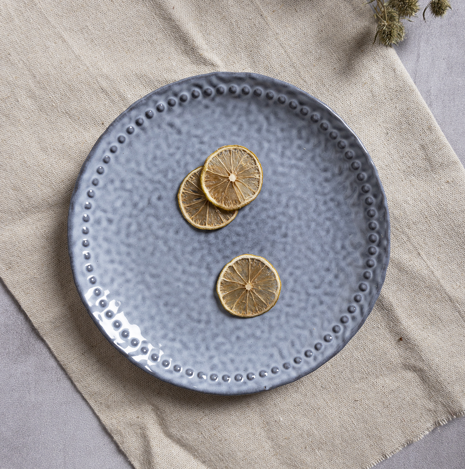 CHANGSHA HAPPY GO Multi-Colored Hammered Texture Stoneware Dinnerware Set | Reactive Glaze Rustic Finish | Plates, Bowls & Mugs for Home & Café Use|happygodinnerware.com