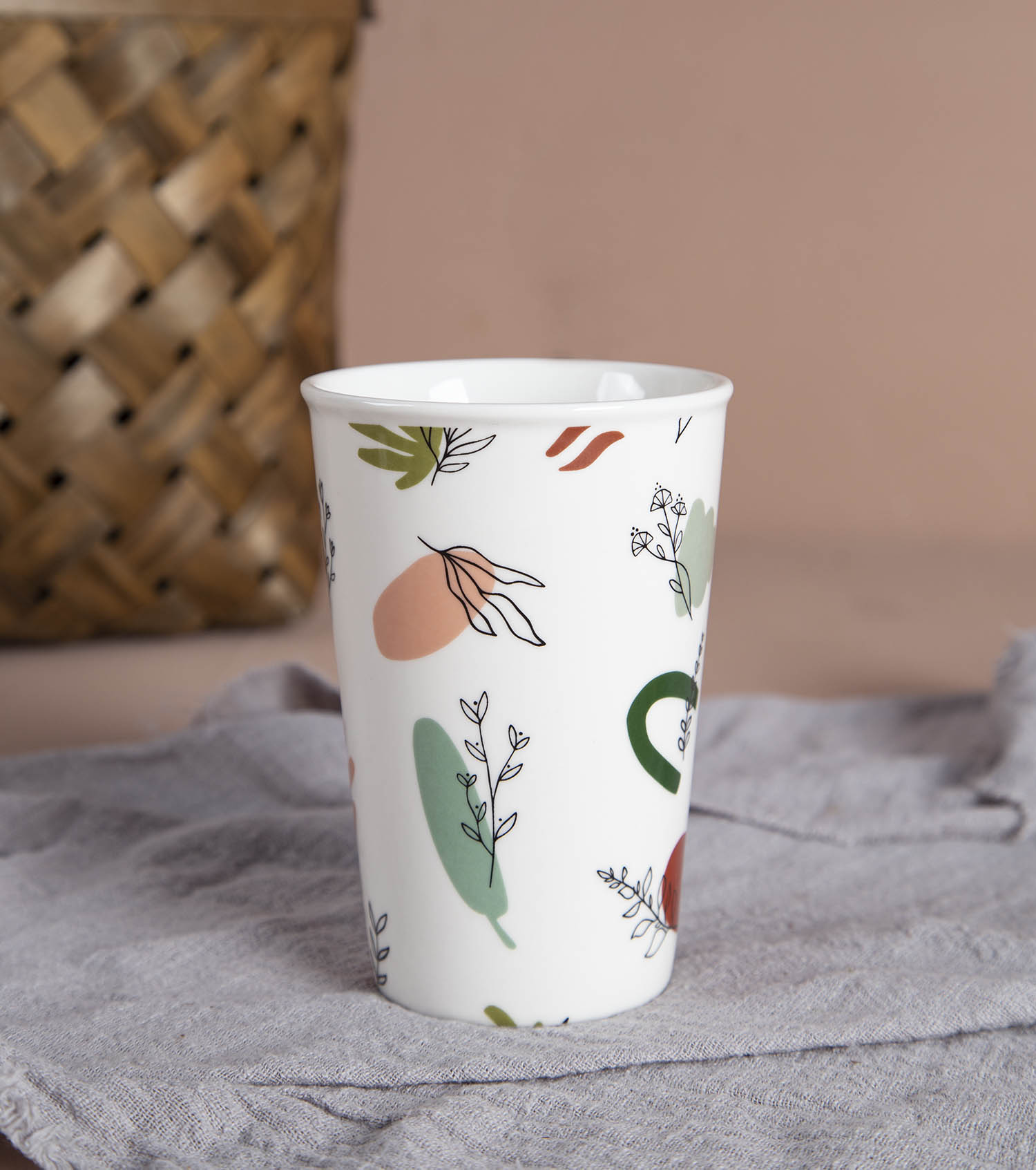CHANGSHA HAPPY GO Decal New Bone China Mug Set | happygodinnerware.com
