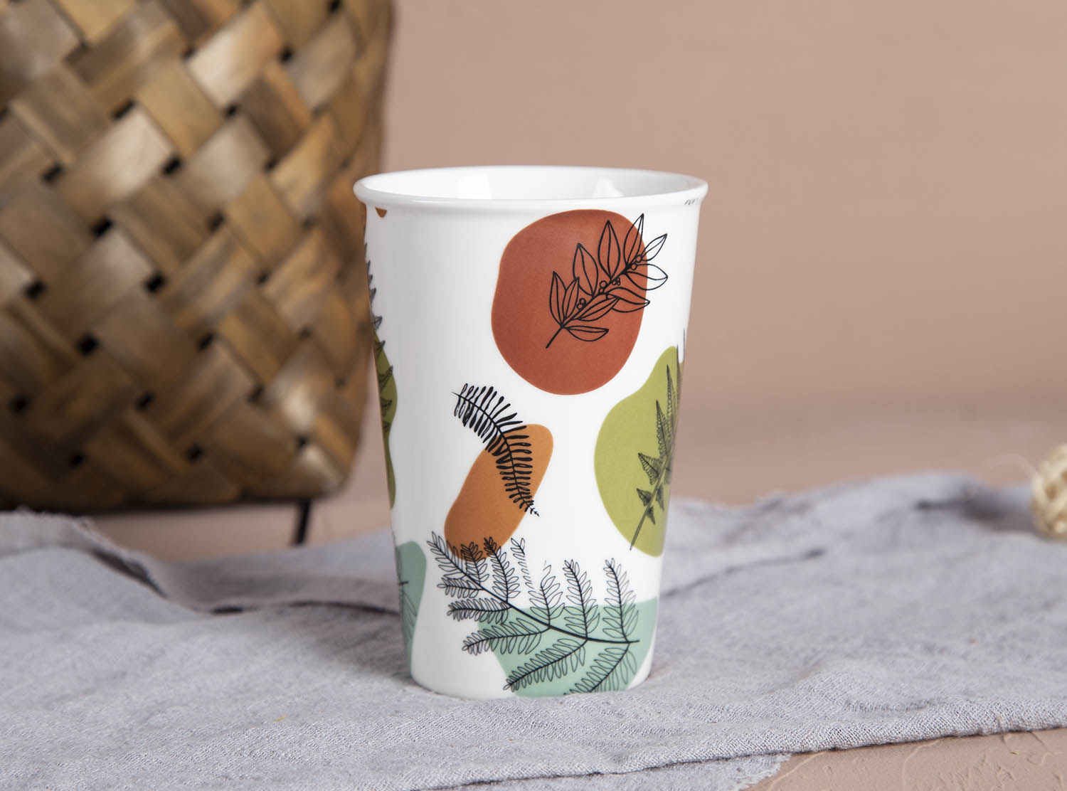 CHANGSHA HAPPY GO Decal New Bone China Mug Set | happygodinnerware.com