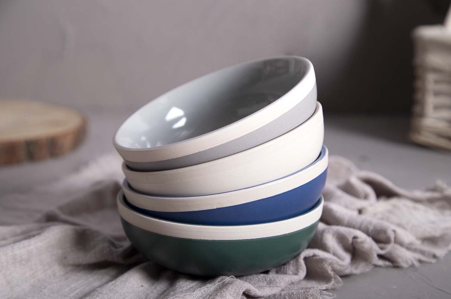 CHANGSHA HAPPY GO Color Glaze & Matte Edge Stoneware Collection |happygodinnerware.com