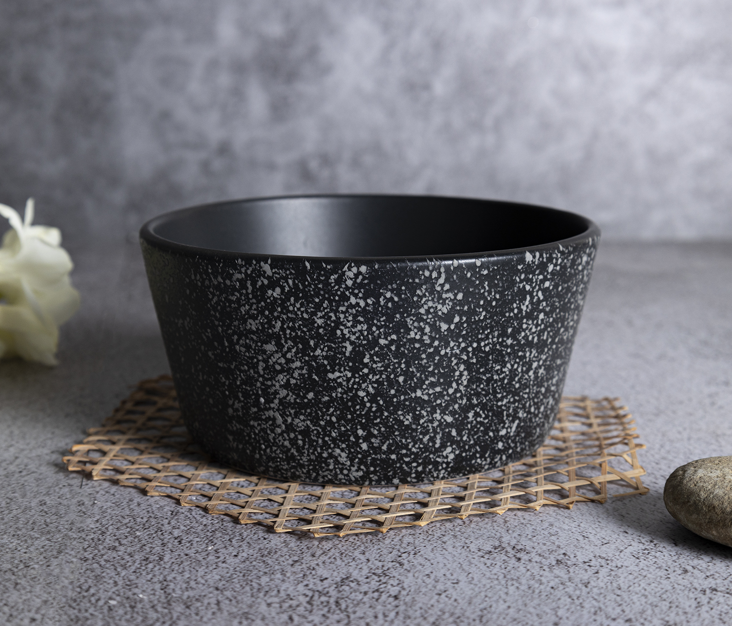 CHANGSHA HAPPY GO Speckled Matte Glazed Stoneware | happygodinnerware.com