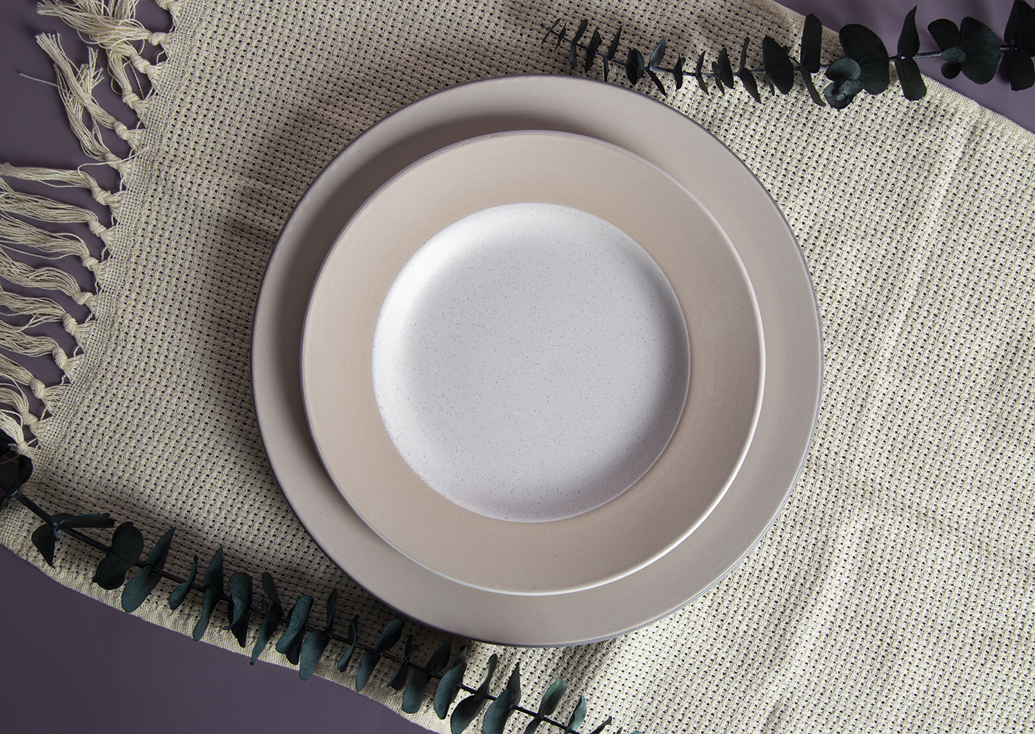 CHANGSHA HAPPY GO Spring Blossom Matte Reactive Glaze Stoneware Set | Soft Pastel Hues |Dopamine Series Ceramics|happygodinnerware.com