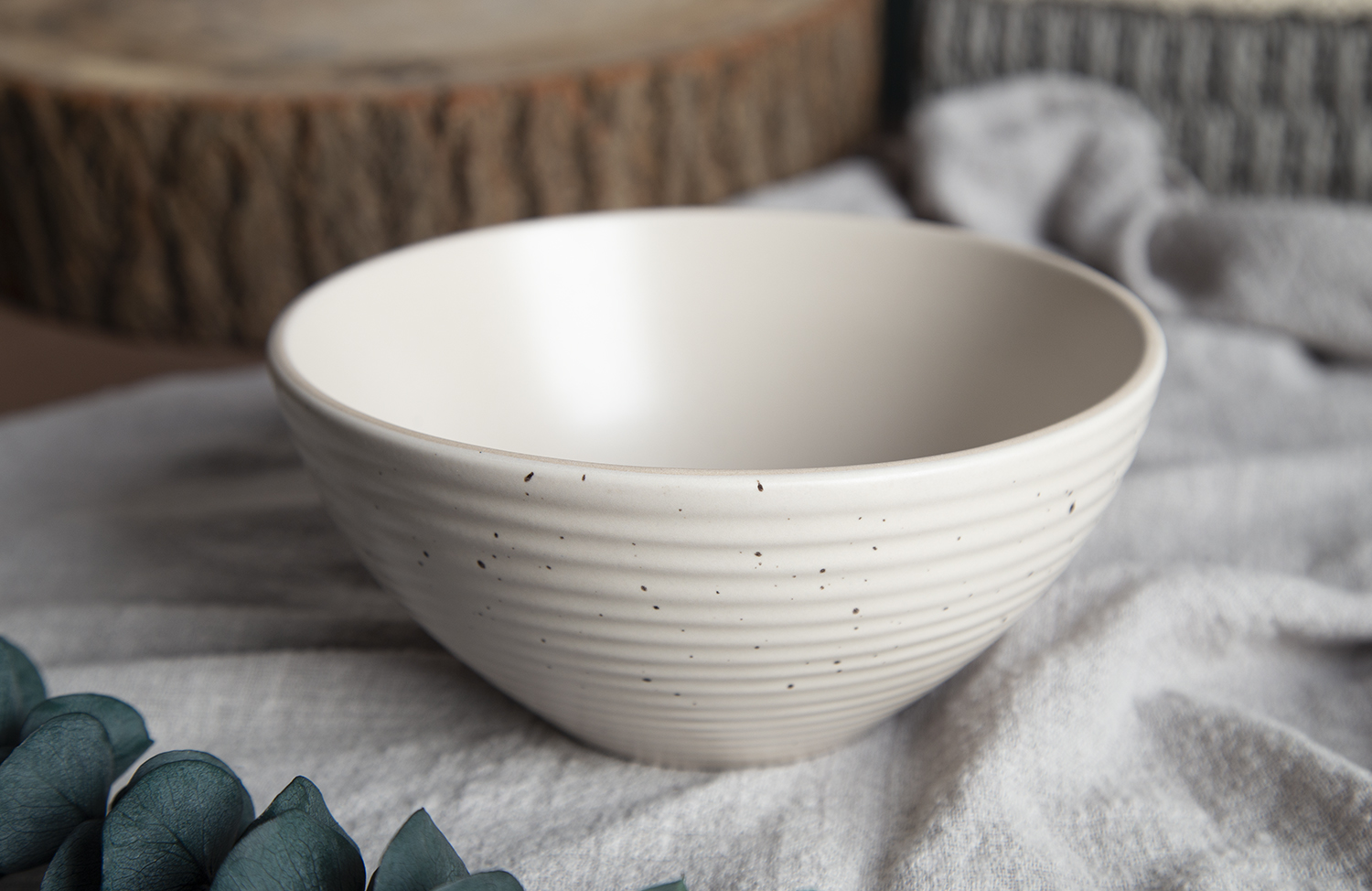 CHANGSHA HAPPY GO Earth & Ivory Speckled Relief |Dopamine Series Ceramics|happygodinnerware.com