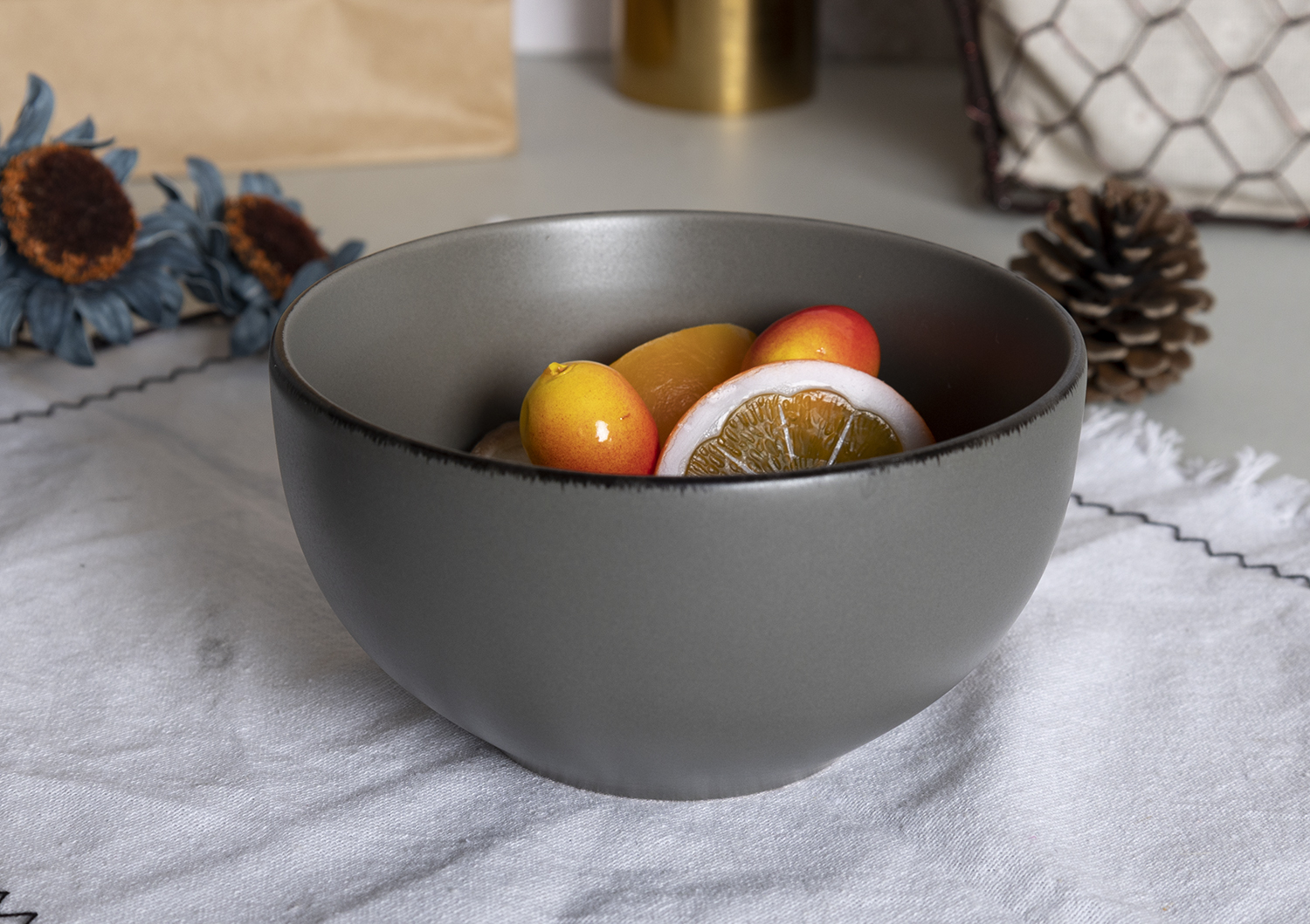 CHANGSHA HAPPY GO  Matte Glazed Stoneware Dinnerware Set – Earth Tone Minimalist Tableware in Nordic-Inspired Color Blocks |happygodinnerware.com