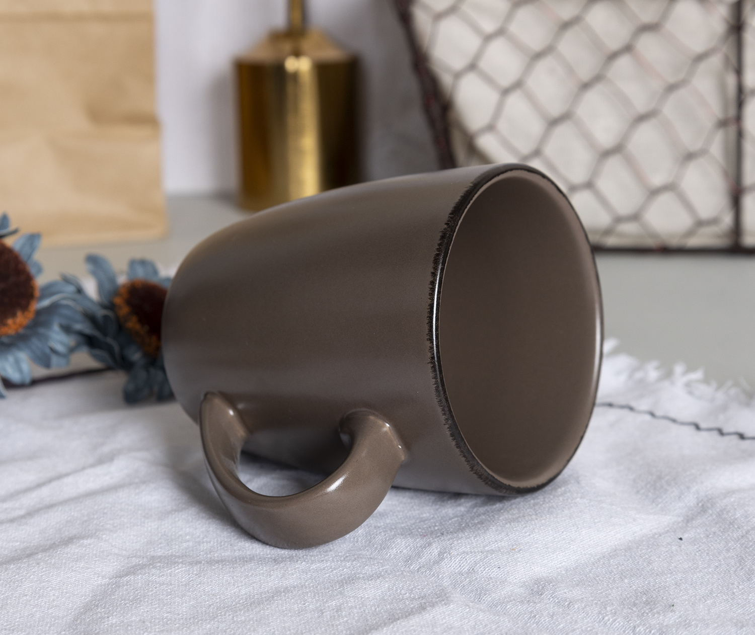 CHANGSHA HAPPY GO  Matte Glazed Stoneware Dinnerware Set – Earth Tone Minimalist Tableware in Nordic-Inspired Color Blocks |happygodinnerware.com
