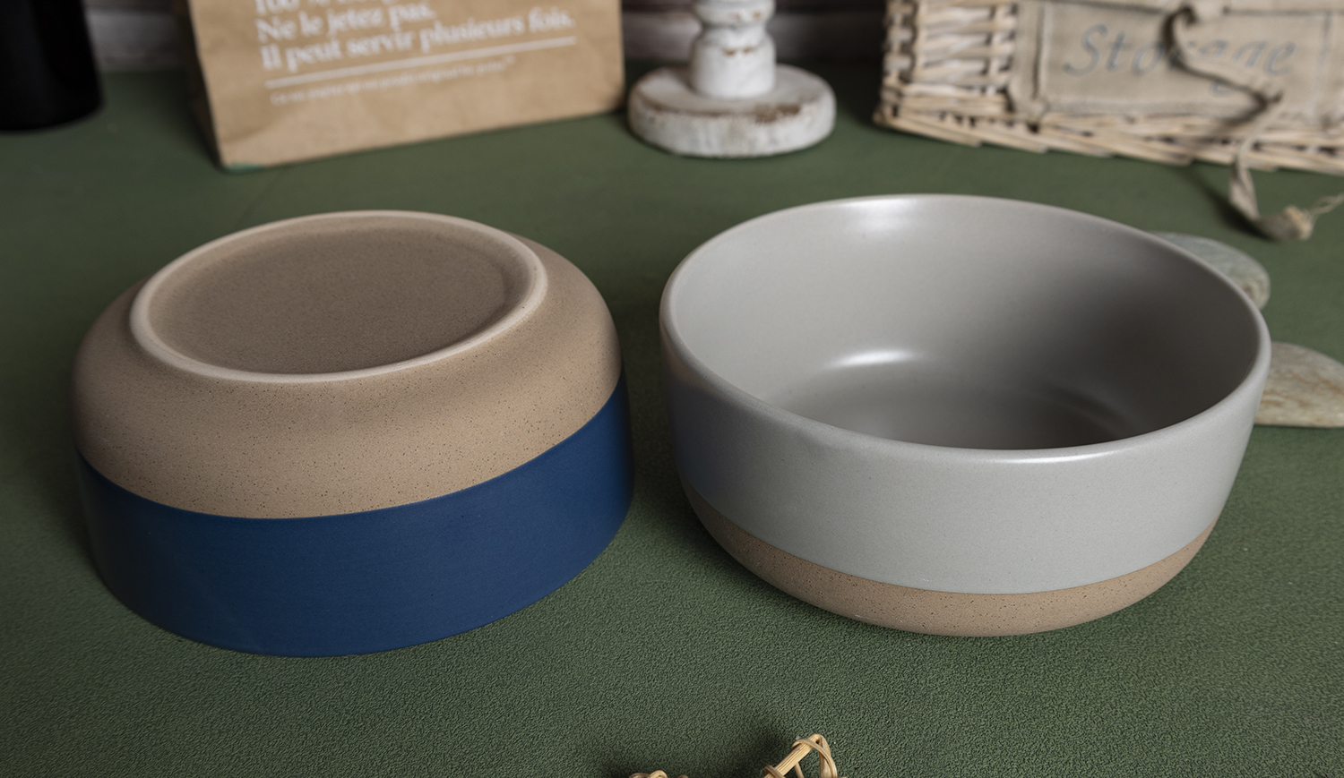 CHANGSHA HAPPY GO Modern Matte Color Glazed Stoneware Dinnerware Set – Minimalist Design with Natural Unglazed Bottom |happygodinnerware.com