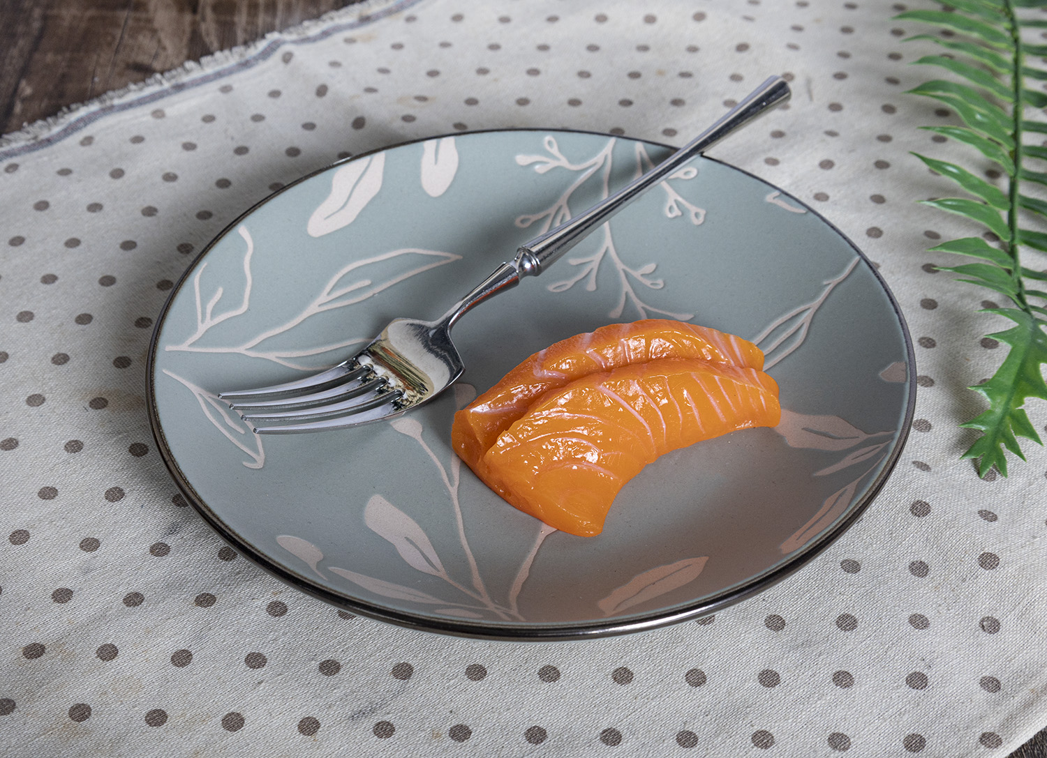CHANGSHA HAPPY GO Botanical Leaf Pattern Stoneware Dinnerware Set with Matte Finish – Rustic Nature-Inspired Tableware Collection |happygodinnerware.com