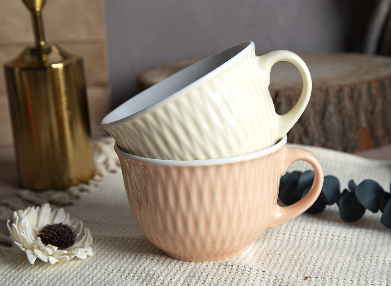 CHANGSHA HAPPY GO Embossed Color Glaze New Bone China |Dopamine Series Ceramics|happygodinnerware.com