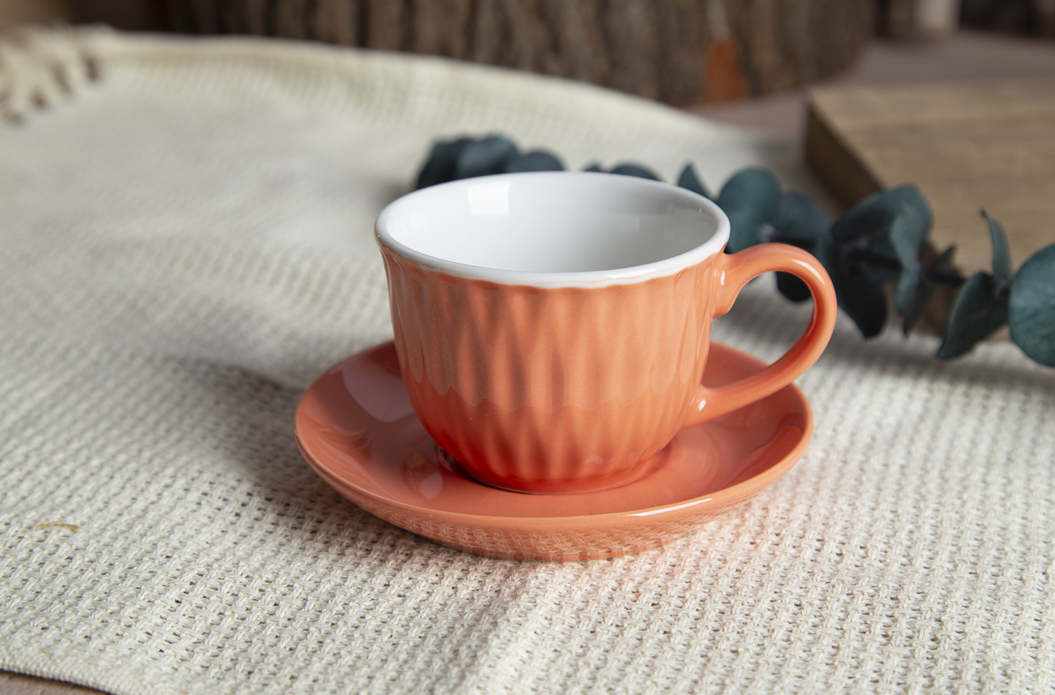 CHANGSHA HAPPY GO Embossed Color Glaze New Bone China |Dopamine Series Ceramics|happygodinnerware.com