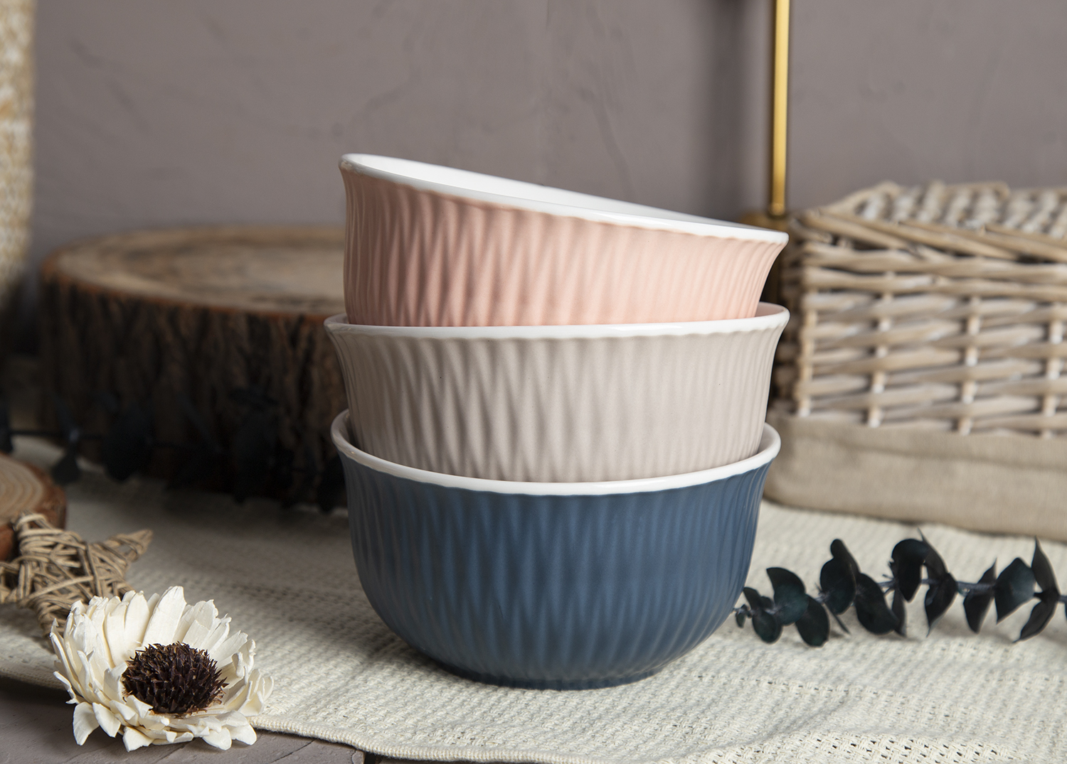 CHANGSHA HAPPY GO Embossed Color Glaze New Bone China |Dopamine Series Ceramics|happygodinnerware.com
