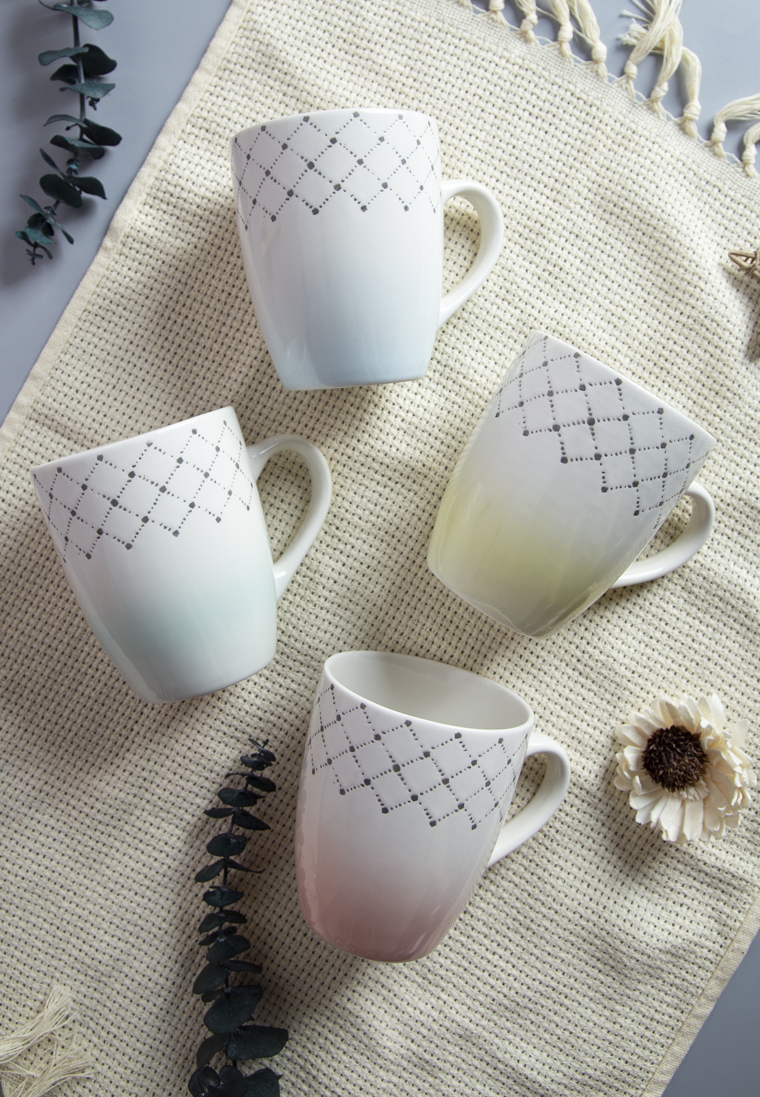 ​CHANGSHA HAPPY GO Under-Glaze Screen Printing on New Bone China Mugs |Dopamine Series Ceramics|happygodinnerware.com